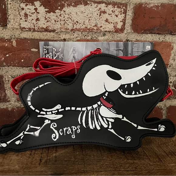 The corpse bride scraps the dog Crossbody bag, Tim Burton new with tags - Picture 3 of 6